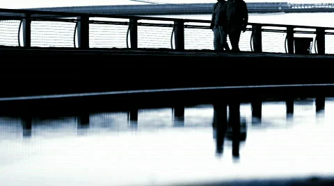 Manhattan bike path abstract Video stock 847170