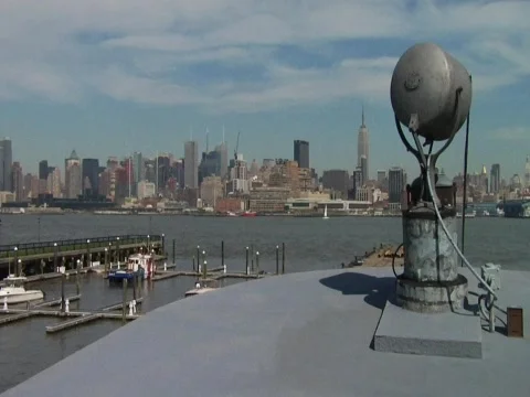 Manhattan Boat View 01 Stock Footage 377229