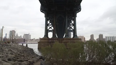 Manhattan Bridge 2 Stock Footage 84472551