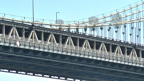 Manhattan Bridge Stock Footage 119597187