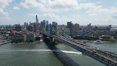 Manhattan Bridge Stock Footage 246732150