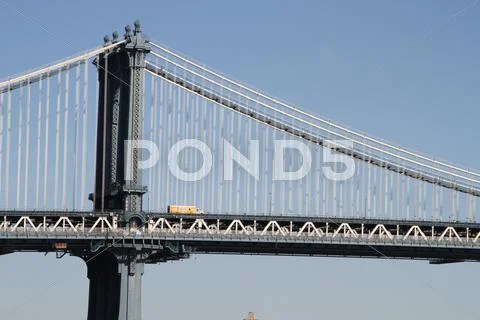 The Manhattan Bridge Stock Photos