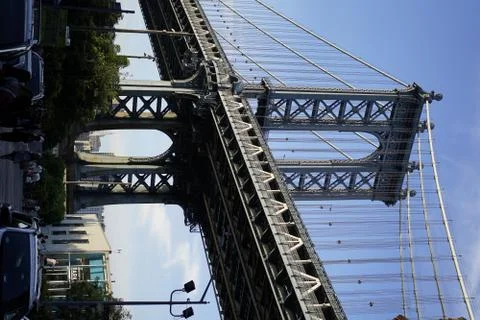 Manhattan Bridge Foto stock