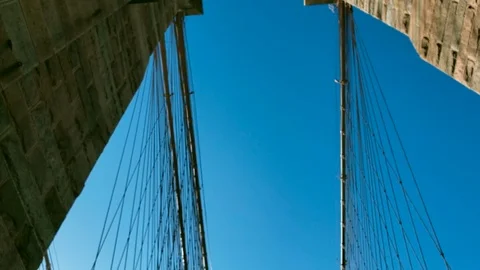 The  Manhattan  Bridge.4K Stock Footage 98158745