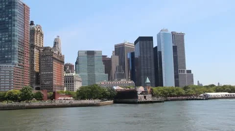 Manhattan Buildings Video stock 11632172
