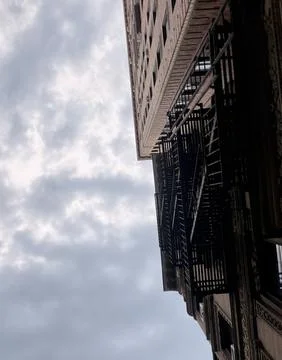 Manhattan buildings Stock Photos