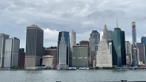 Manhattan city scapejly 10 Stock-Footage 247372103