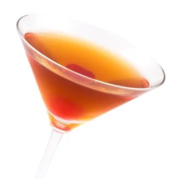 Manhattan cocktail Stock Photos