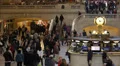 Manhattan Grand Central Station Terminal People Walking Passing Tourist Interior HD Footage