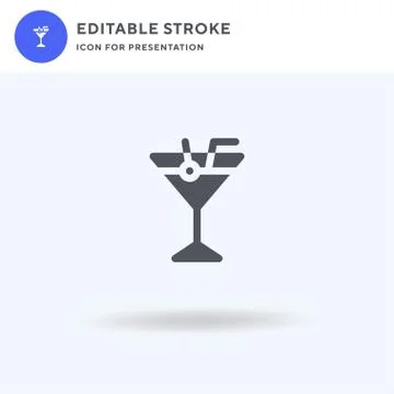 Manhattan icon vector, filled flat sign, solid pictogram isolated on white, l Stock Illustration