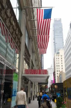 Manhattan mall Stock Photos