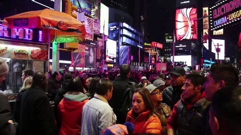 Manhattan before new year Video stock 82512042