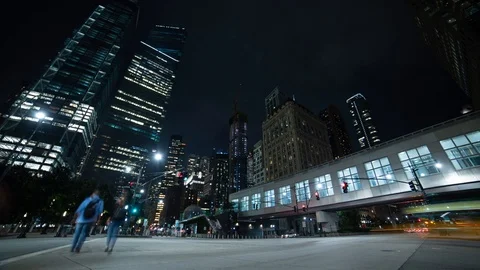 Manhattan in New York Stock Footage 101323221