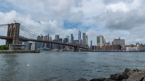 Manhattan in New York Stock Footage 101323726