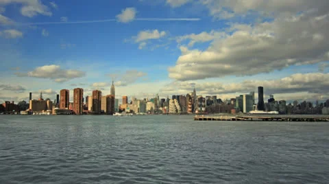 Manhattan in NYC Stock Footage 25005977