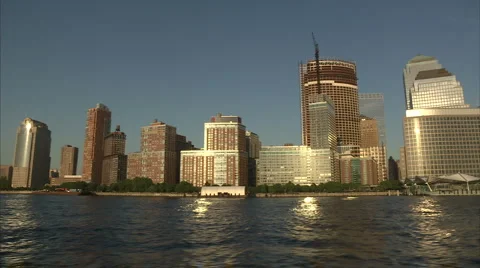 Manhattan from river 動画素材 997326