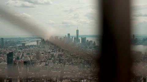 Manhattan from Rooftop Stock Footage 252382457