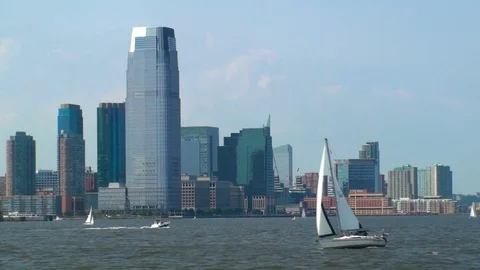 Manhattan sea Stock Footage 99749605
