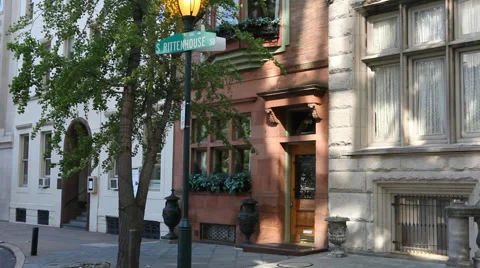 Manhattan Sidewalk Stock Footage 40804068