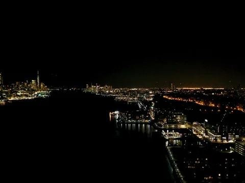 Manhattan Skyline 5 Stock Footage 120101522