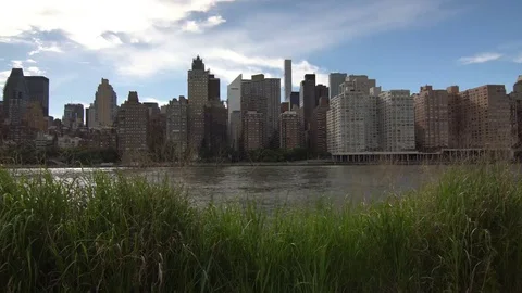 Manhattan Skyline Stock Footage 69148722