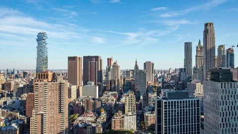 Manhattan Skyline Stock Footage 83527872