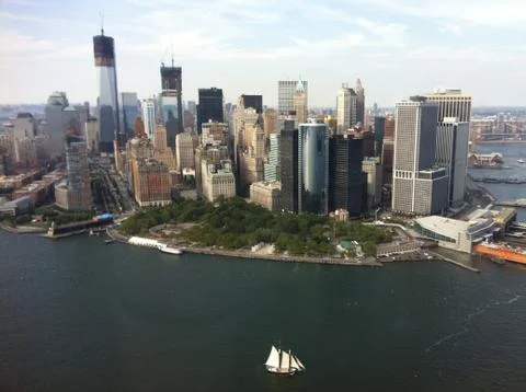 Manhattan Skyline Stock Photos