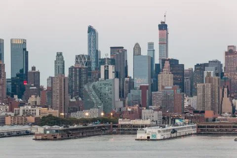Manhattan skyline 스톡 사진