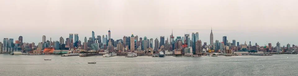 Manhattan skyline Foto stock