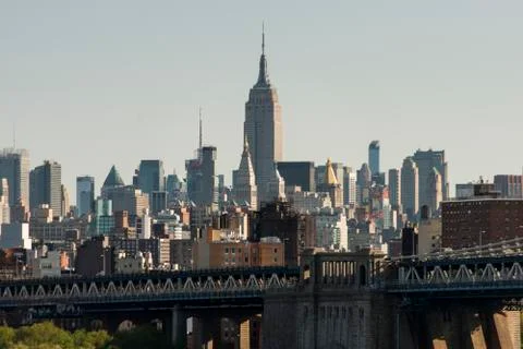 Manhattan Skyline, Stock Photos