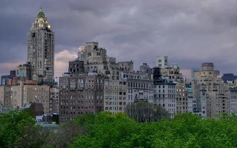Manhattan Skyline Stock Photos