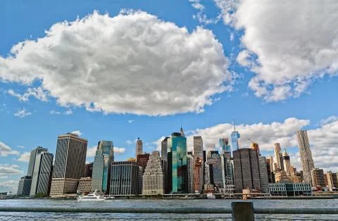Manhattan skyline Stock-Fotos