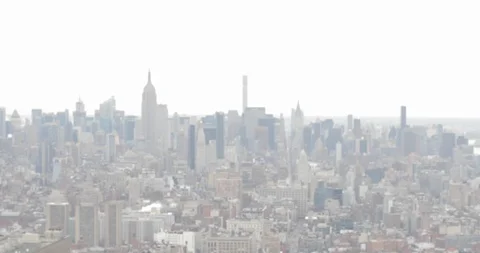 Manhattan skyline from WTC 스톡 동영상 117632060