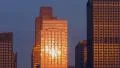Manhattan skyscrapers facades sunset reflection timelapse New York City NYC 4k or 4k+ Resolution
