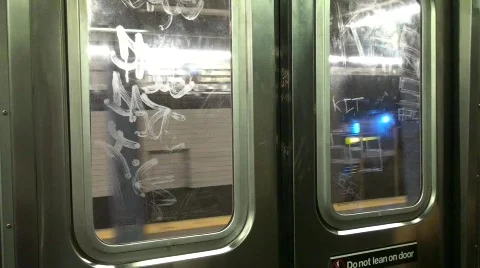 Manhattan SUbway 스톡 동영상 494561