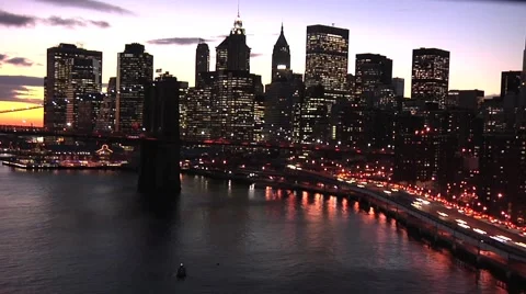Manhattan Time Lapse Stock Footage 994472