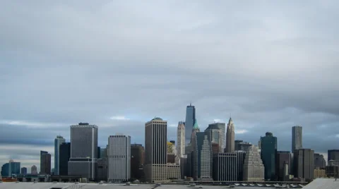Manhattan timelapse Stock Footage 33986297
