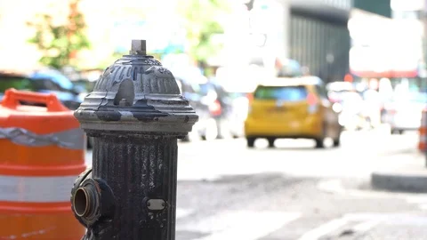 Manhattan traffic background Stock Footage 113504841