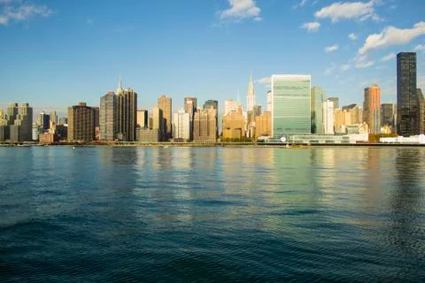 Manhattan UN Building Foto stock