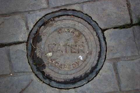 Manhole Cover Stock Photos