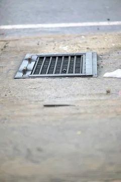 Manhole cover Stock Photos