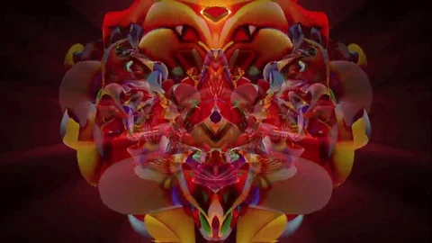 Manic mandala Stockbeeldmateriaal 69201067