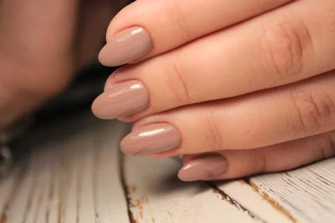 Manicure design nails Stock Photos