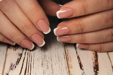 Manicure design nails Stock Photos