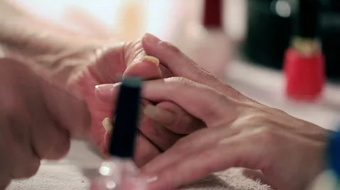 Manicure Stock Footage 645245