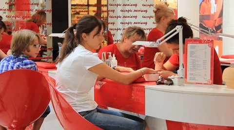 Manicure Stock Footage 921202