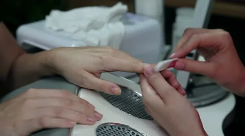 Manicure Stock Footage 27850370