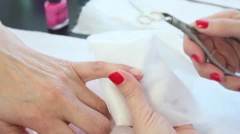 Manicure Stock Footage 57108134