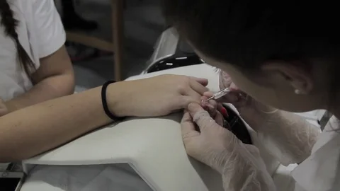 Manicure Stock Footage 77336288