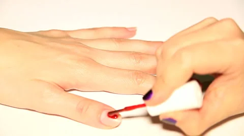 Manicure Full HD Stock Footage 948703